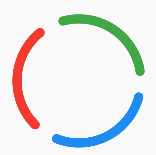 Drawing and rotating arcs in Flutter - Barttje